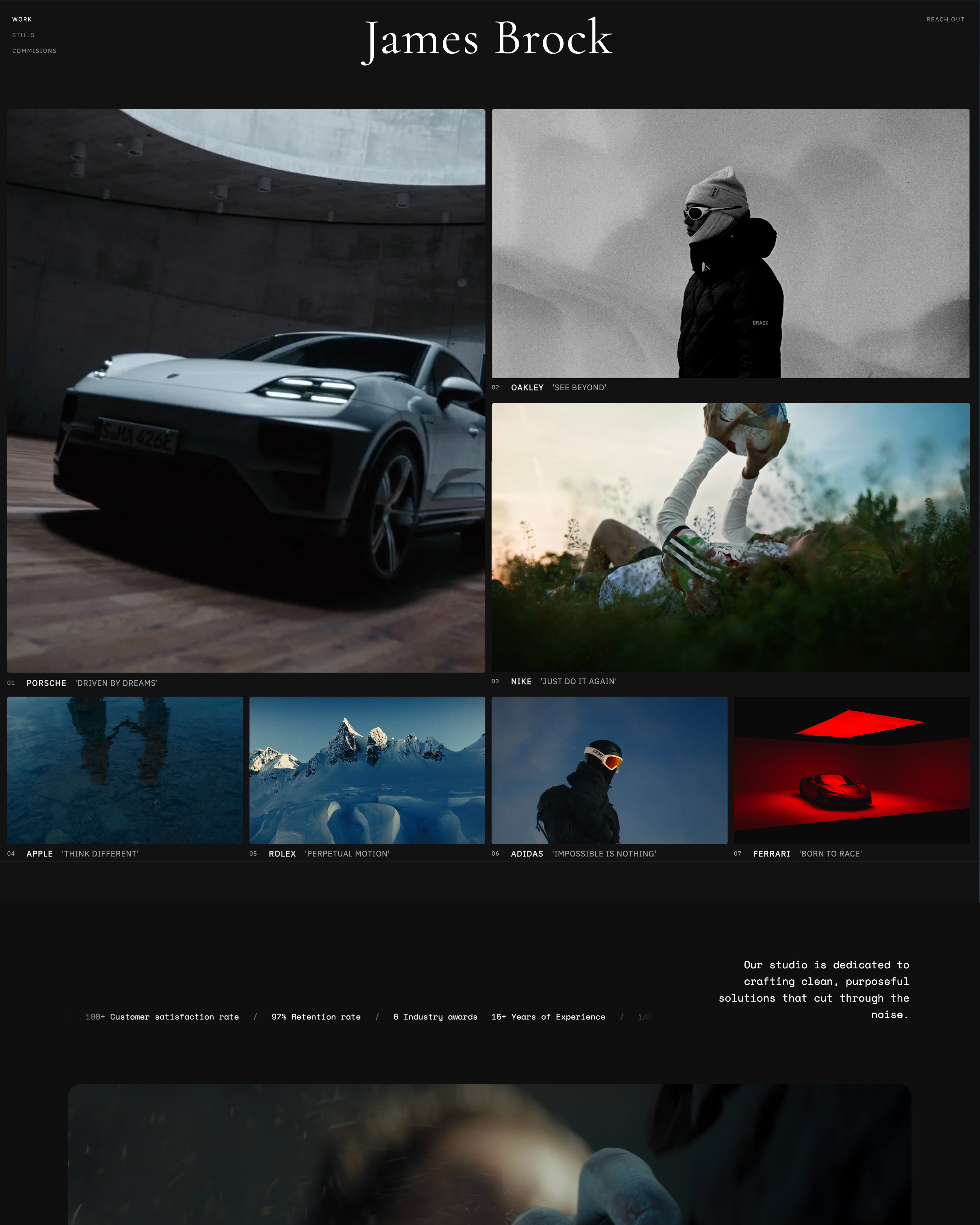 Website page created by Framekit AI from inspiration screenshot